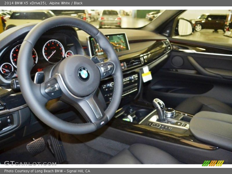 Alpine White / Black 2014 BMW X5 xDrive35i
