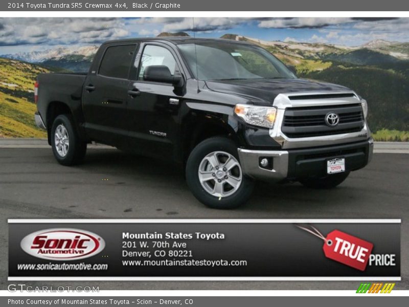 Black / Graphite 2014 Toyota Tundra SR5 Crewmax 4x4