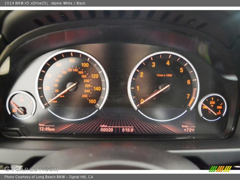 Alpine White / Black 2014 BMW X5 xDrive35i