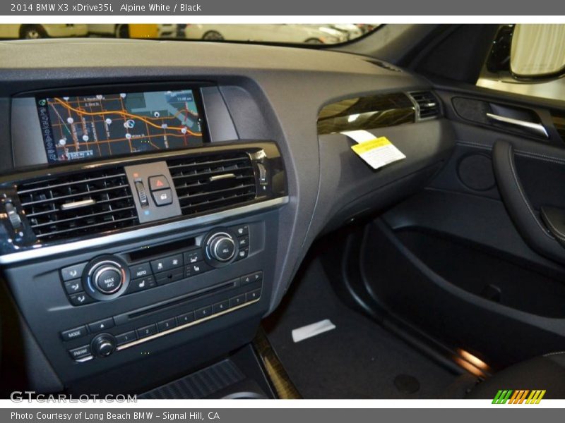 Alpine White / Black 2014 BMW X3 xDrive35i