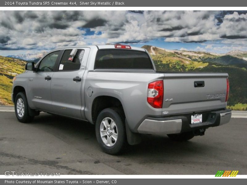 Silver Sky Metallic / Black 2014 Toyota Tundra SR5 Crewmax 4x4