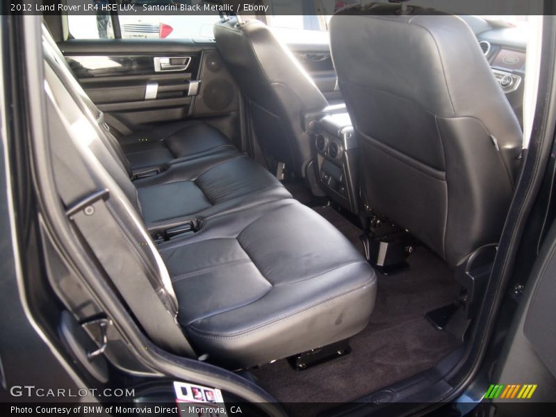 Santorini Black Metallic / Ebony 2012 Land Rover LR4 HSE LUX