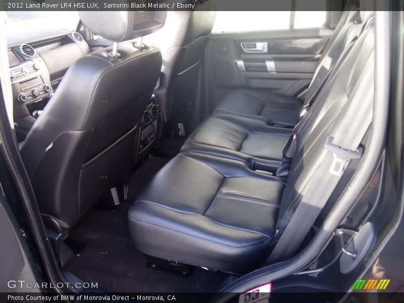 Santorini Black Metallic / Ebony 2012 Land Rover LR4 HSE LUX