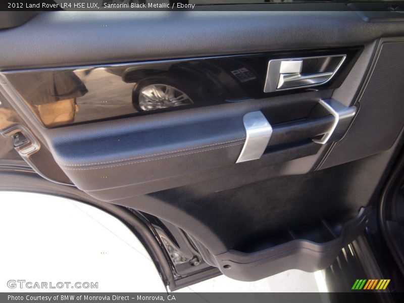 Santorini Black Metallic / Ebony 2012 Land Rover LR4 HSE LUX