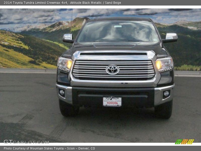 Attitude Black Metallic / Sand Beige 2014 Toyota Tundra Limited Crewmax 4x4