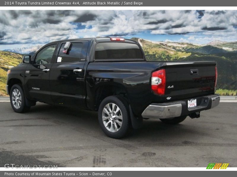 Attitude Black Metallic / Sand Beige 2014 Toyota Tundra Limited Crewmax 4x4