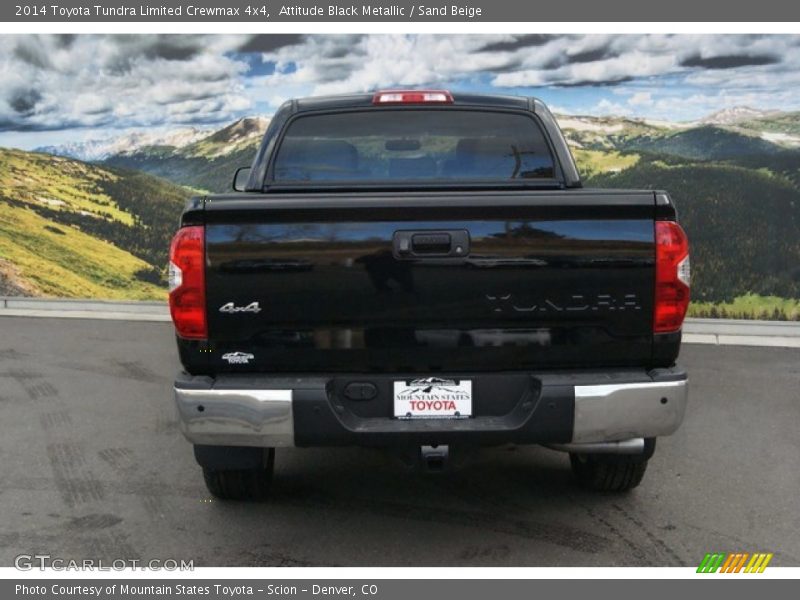 Attitude Black Metallic / Sand Beige 2014 Toyota Tundra Limited Crewmax 4x4