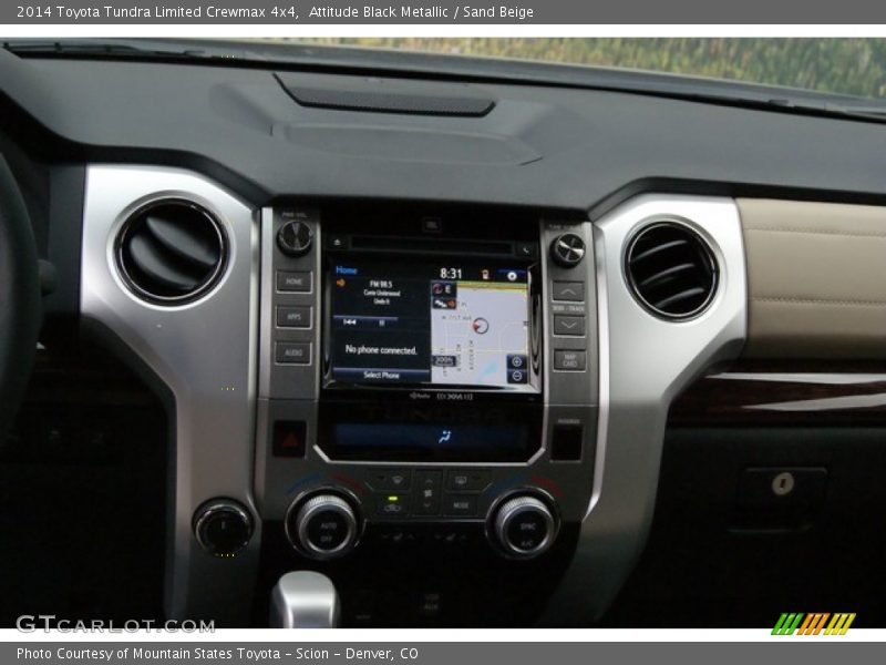 Attitude Black Metallic / Sand Beige 2014 Toyota Tundra Limited Crewmax 4x4