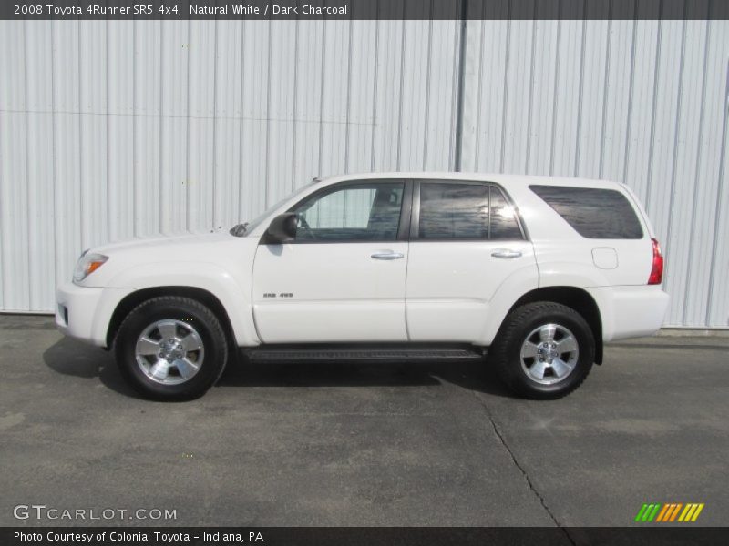 Natural White / Dark Charcoal 2008 Toyota 4Runner SR5 4x4