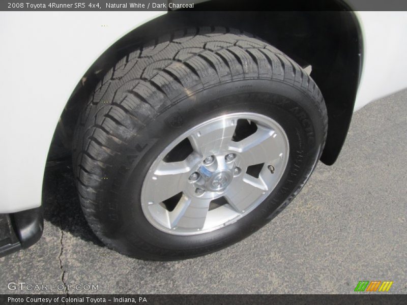 Natural White / Dark Charcoal 2008 Toyota 4Runner SR5 4x4