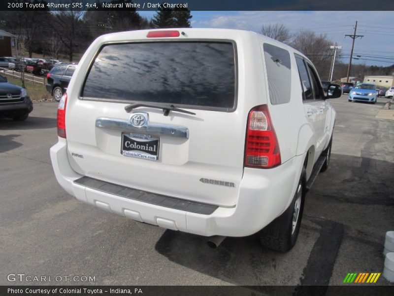 Natural White / Dark Charcoal 2008 Toyota 4Runner SR5 4x4