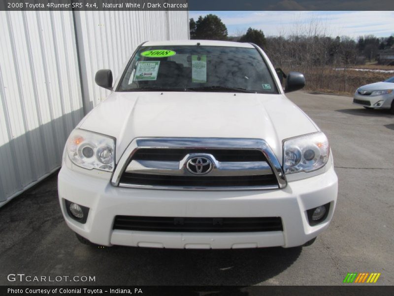 Natural White / Dark Charcoal 2008 Toyota 4Runner SR5 4x4