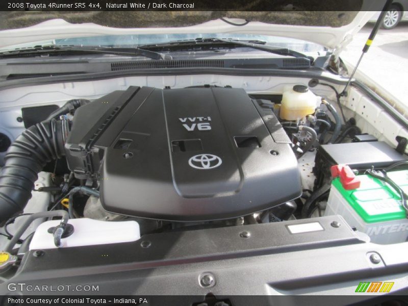 Natural White / Dark Charcoal 2008 Toyota 4Runner SR5 4x4