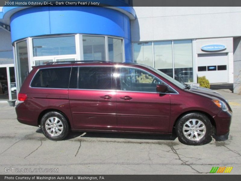 Dark Cherry Pearl / Ivory 2008 Honda Odyssey EX-L