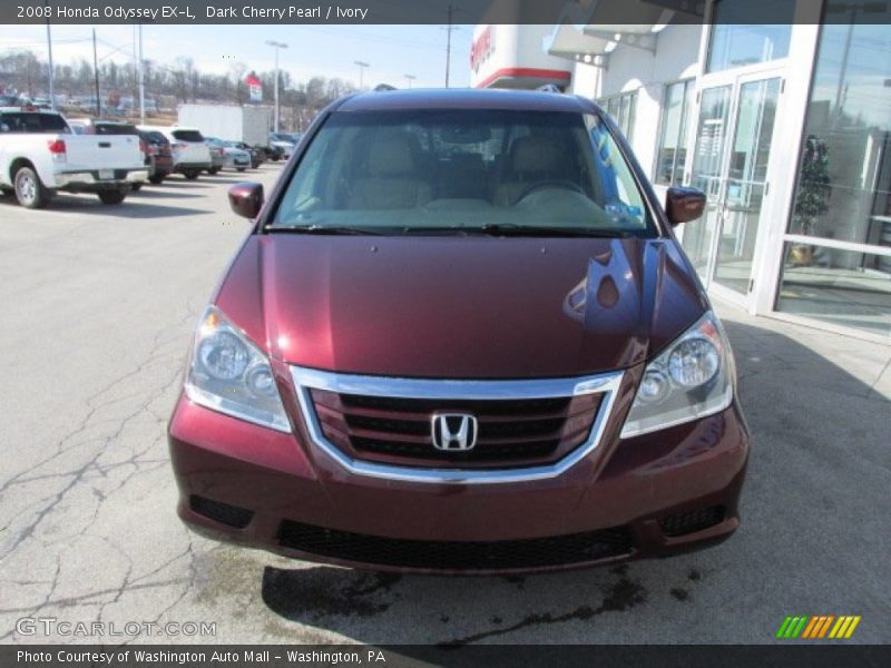 Dark Cherry Pearl / Ivory 2008 Honda Odyssey EX-L