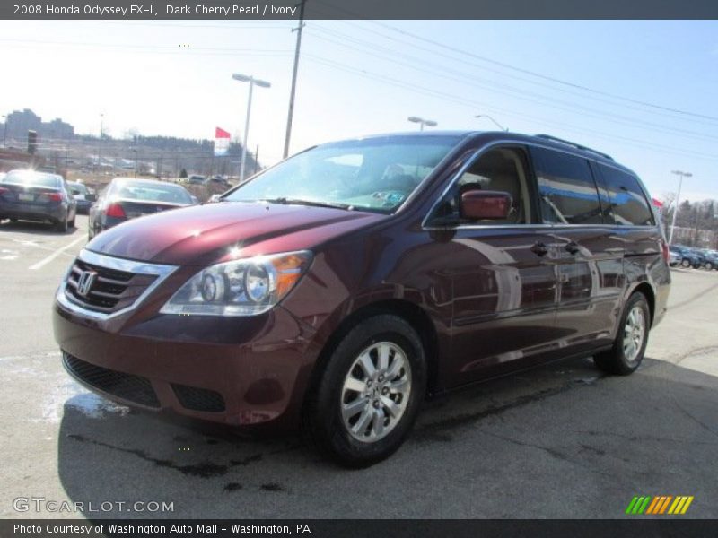 Dark Cherry Pearl / Ivory 2008 Honda Odyssey EX-L