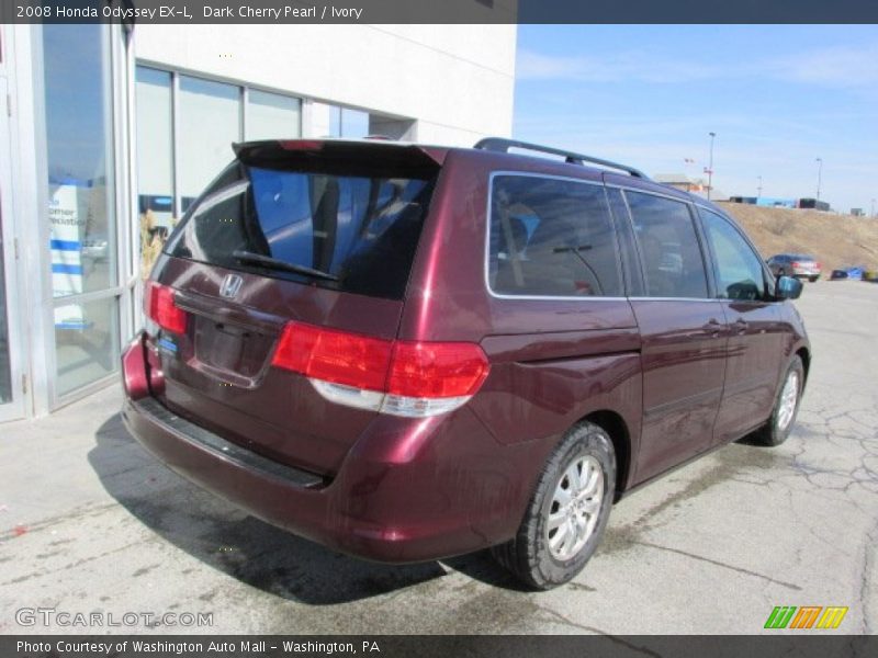 Dark Cherry Pearl / Ivory 2008 Honda Odyssey EX-L