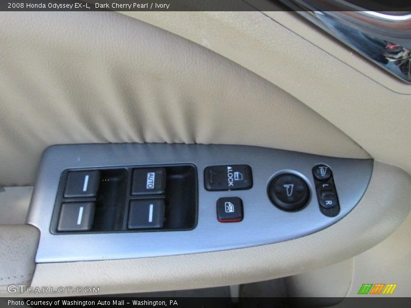Dark Cherry Pearl / Ivory 2008 Honda Odyssey EX-L