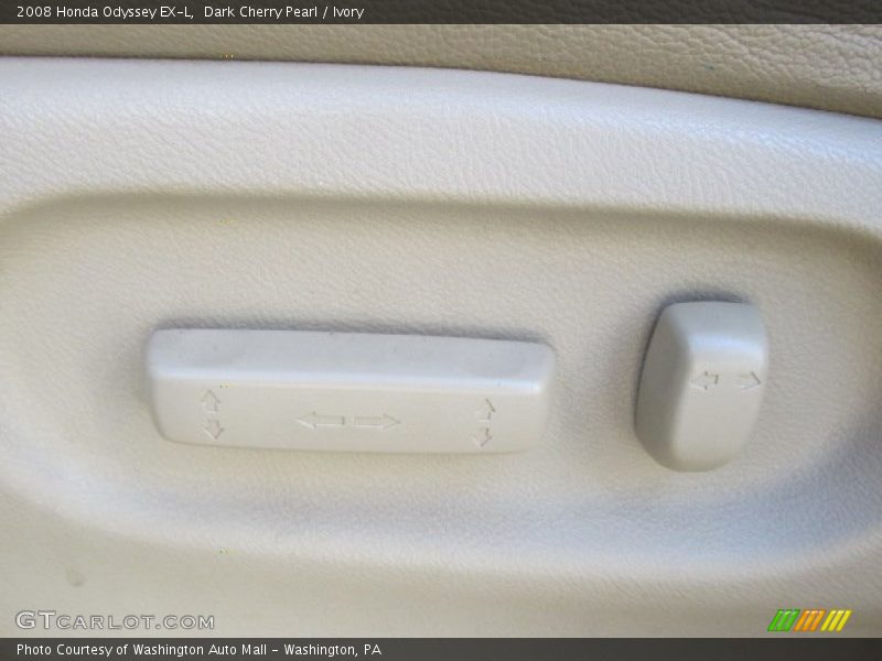 Dark Cherry Pearl / Ivory 2008 Honda Odyssey EX-L