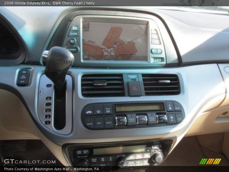 Dark Cherry Pearl / Ivory 2008 Honda Odyssey EX-L