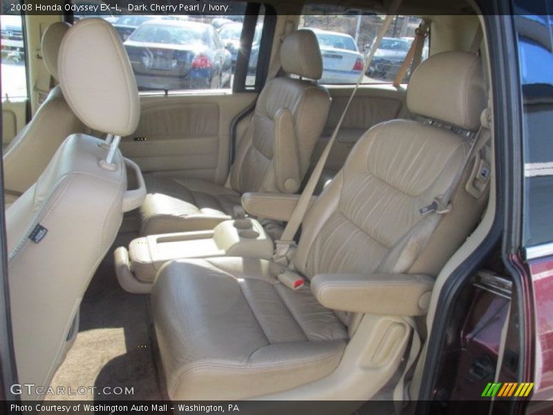 Dark Cherry Pearl / Ivory 2008 Honda Odyssey EX-L