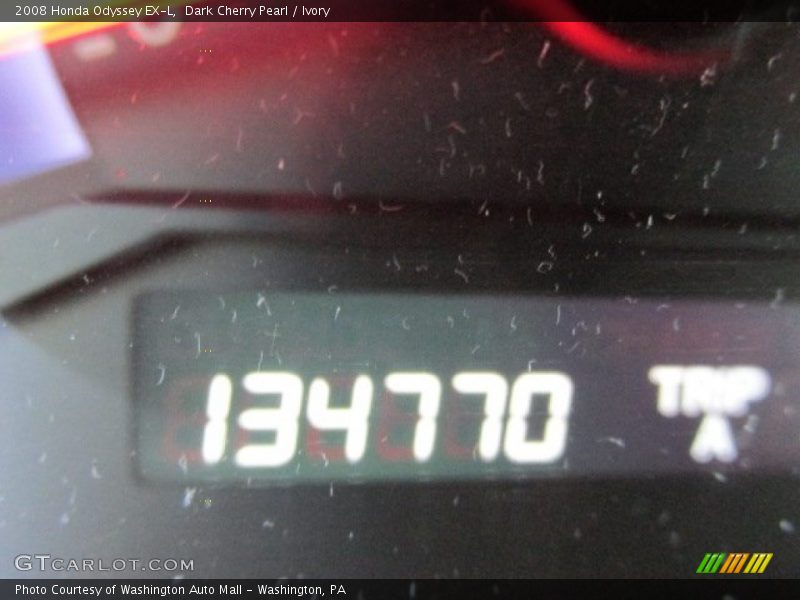 Dark Cherry Pearl / Ivory 2008 Honda Odyssey EX-L