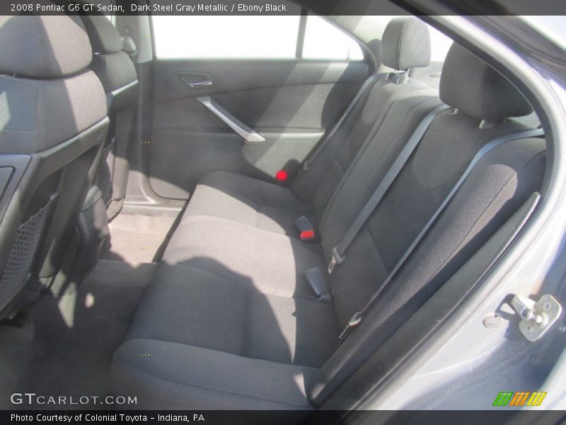Dark Steel Gray Metallic / Ebony Black 2008 Pontiac G6 GT Sedan