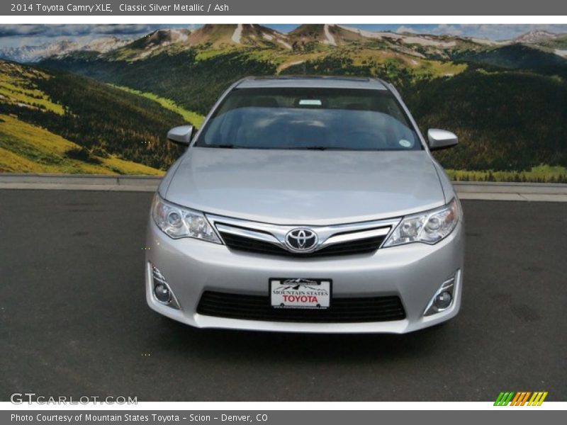 Classic Silver Metallic / Ash 2014 Toyota Camry XLE