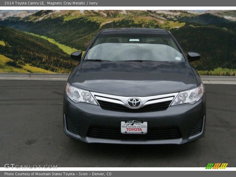 Magnetic Gray Metallic / Ivory 2014 Toyota Camry LE