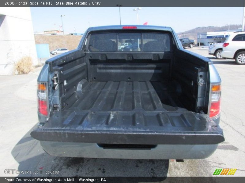 Steel Blue Metallic / Gray 2008 Honda Ridgeline RTS