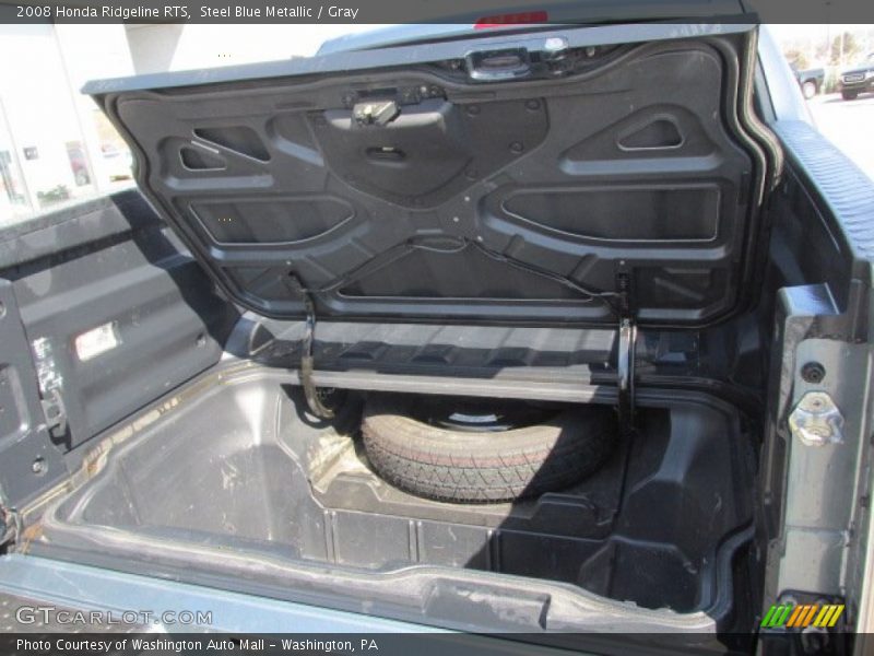 Steel Blue Metallic / Gray 2008 Honda Ridgeline RTS