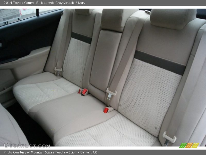 Magnetic Gray Metallic / Ivory 2014 Toyota Camry LE