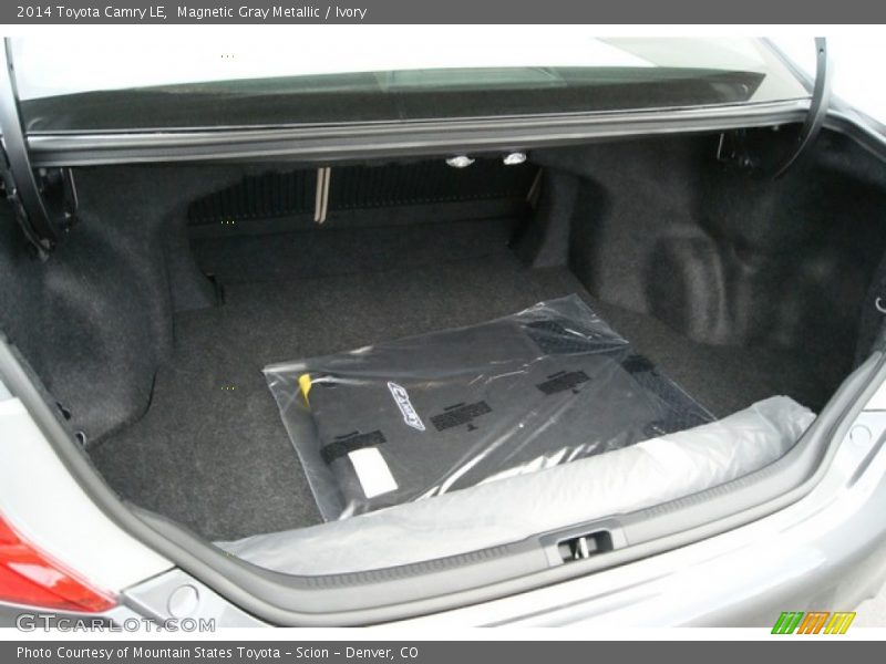 Magnetic Gray Metallic / Ivory 2014 Toyota Camry LE