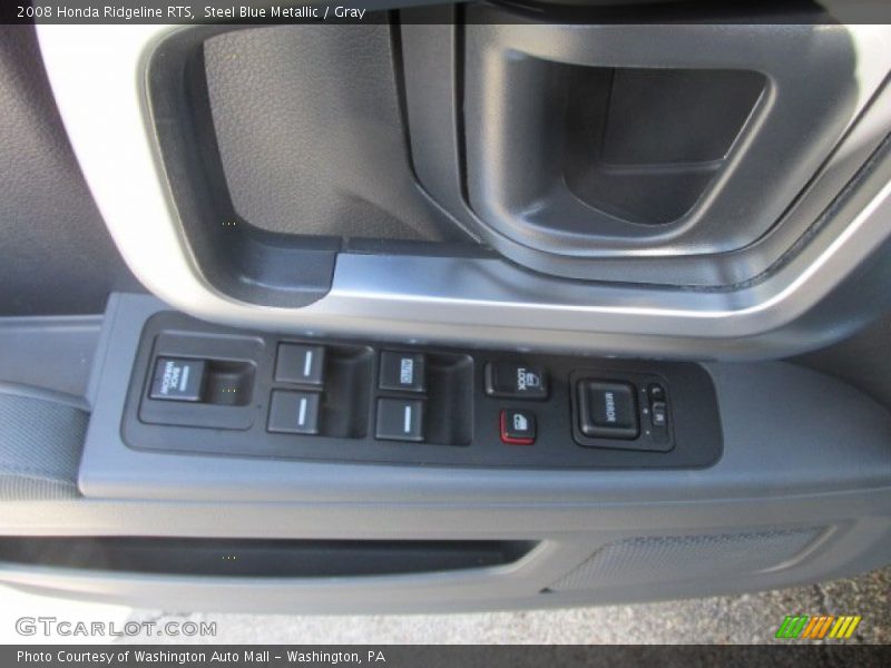 Steel Blue Metallic / Gray 2008 Honda Ridgeline RTS