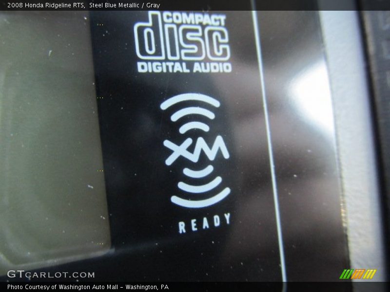 Steel Blue Metallic / Gray 2008 Honda Ridgeline RTS