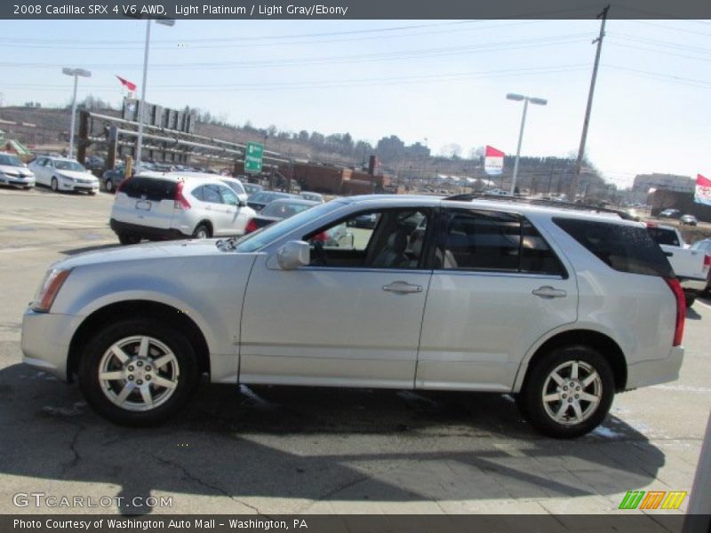 Light Platinum / Light Gray/Ebony 2008 Cadillac SRX 4 V6 AWD