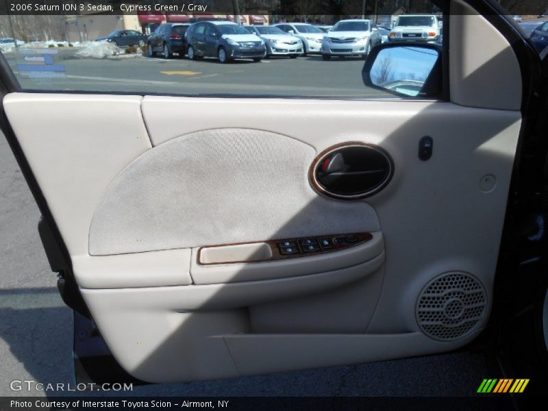 Cypress Green / Gray 2006 Saturn ION 3 Sedan
