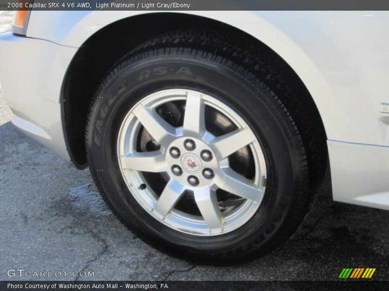 Light Platinum / Light Gray/Ebony 2008 Cadillac SRX 4 V6 AWD