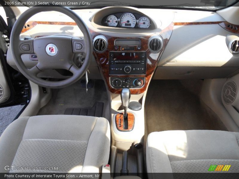 Cypress Green / Gray 2006 Saturn ION 3 Sedan