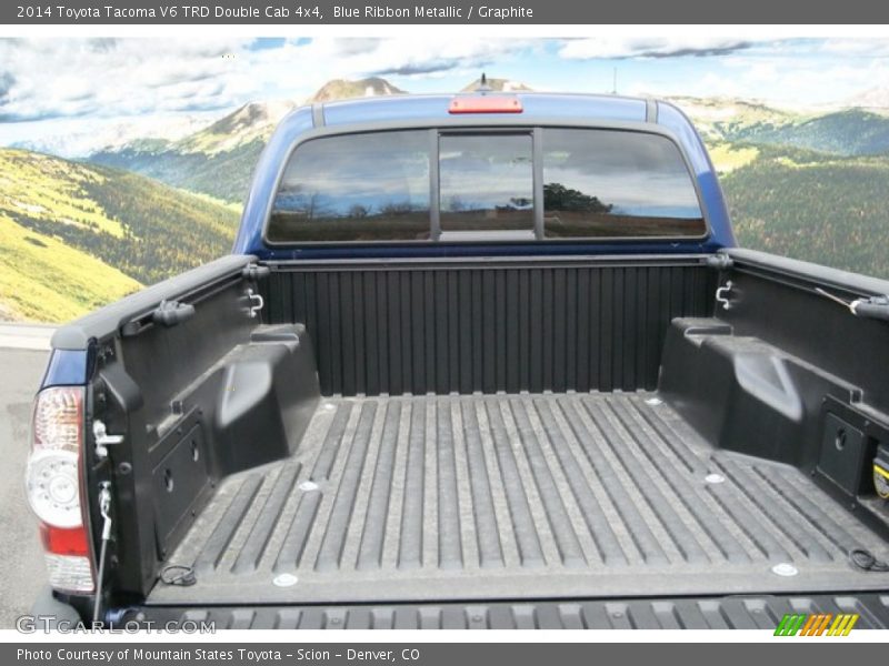 Blue Ribbon Metallic / Graphite 2014 Toyota Tacoma V6 TRD Double Cab 4x4