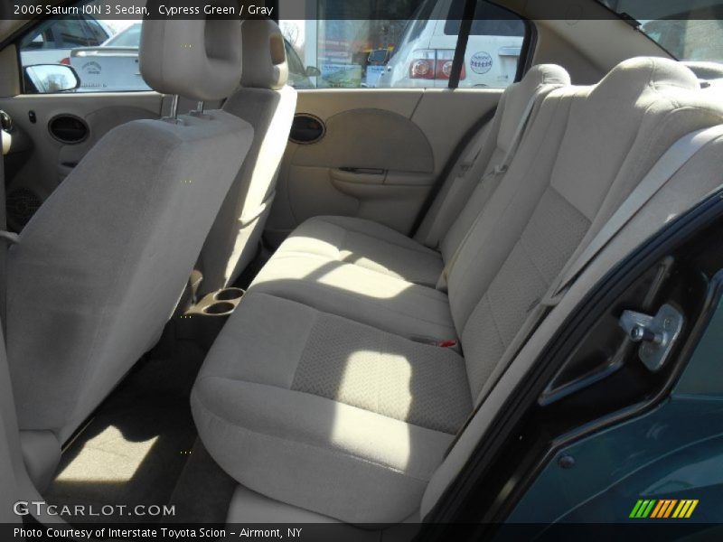 Cypress Green / Gray 2006 Saturn ION 3 Sedan