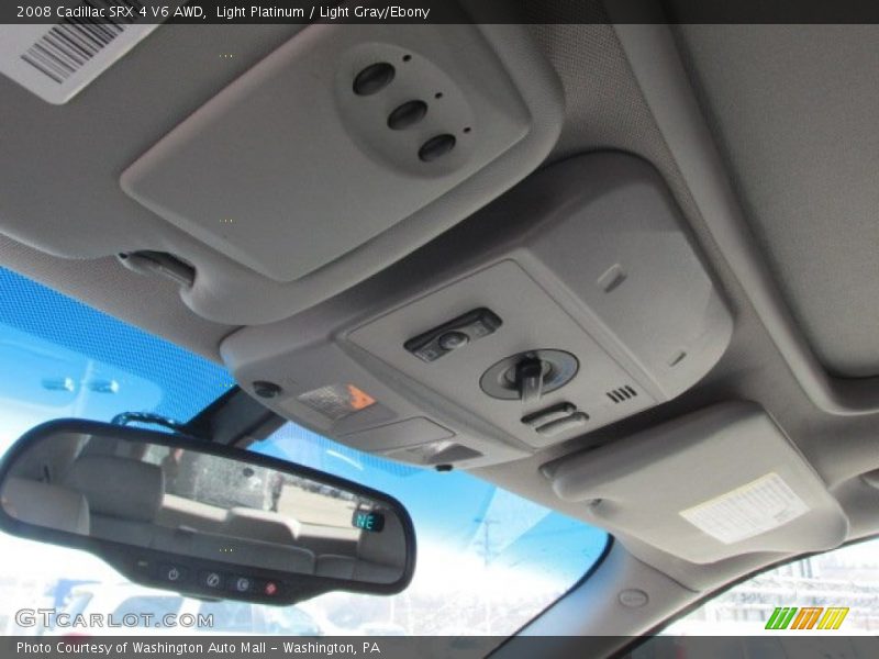 Light Platinum / Light Gray/Ebony 2008 Cadillac SRX 4 V6 AWD