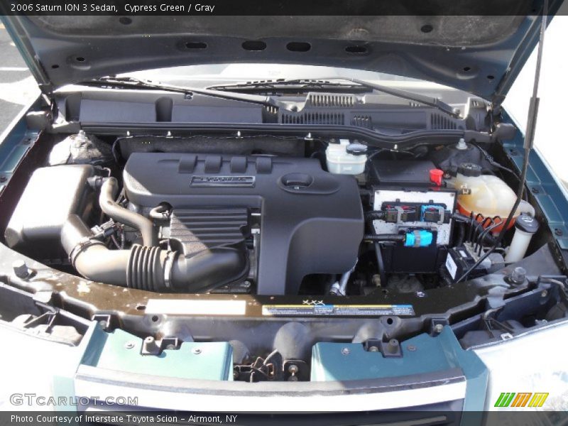 Cypress Green / Gray 2006 Saturn ION 3 Sedan