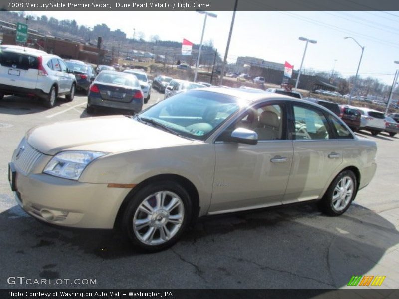Dune Pearl Metallic / Light Camel 2008 Mercury Sable Premier Sedan
