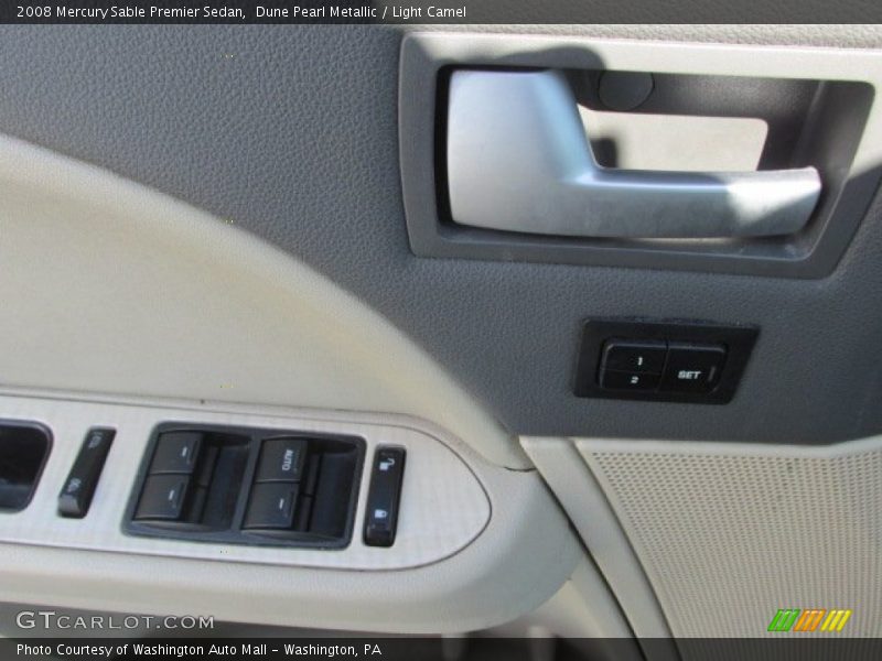 Dune Pearl Metallic / Light Camel 2008 Mercury Sable Premier Sedan