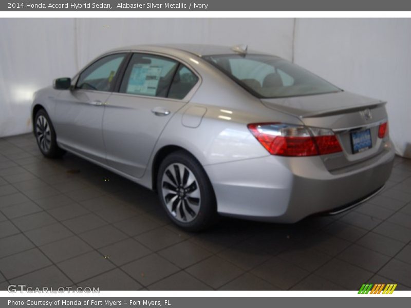 Alabaster Silver Metallic / Ivory 2014 Honda Accord Hybrid Sedan