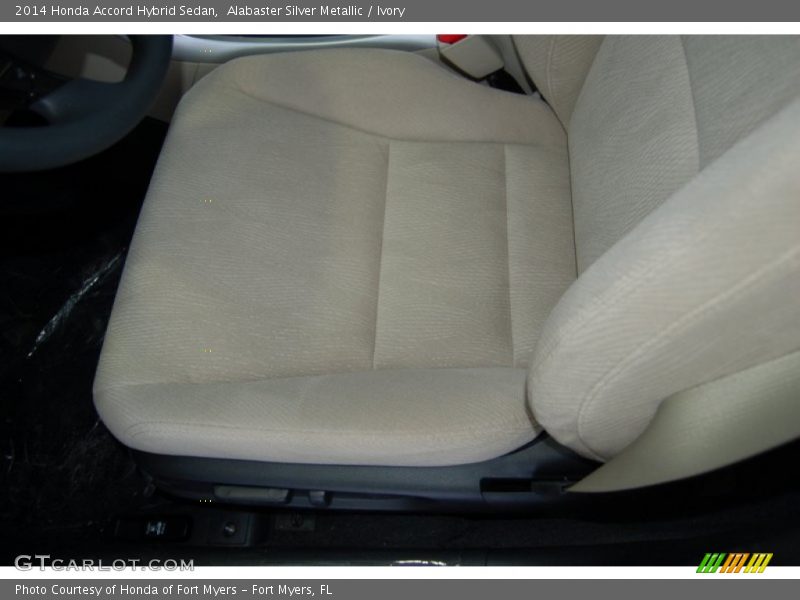 Alabaster Silver Metallic / Ivory 2014 Honda Accord Hybrid Sedan