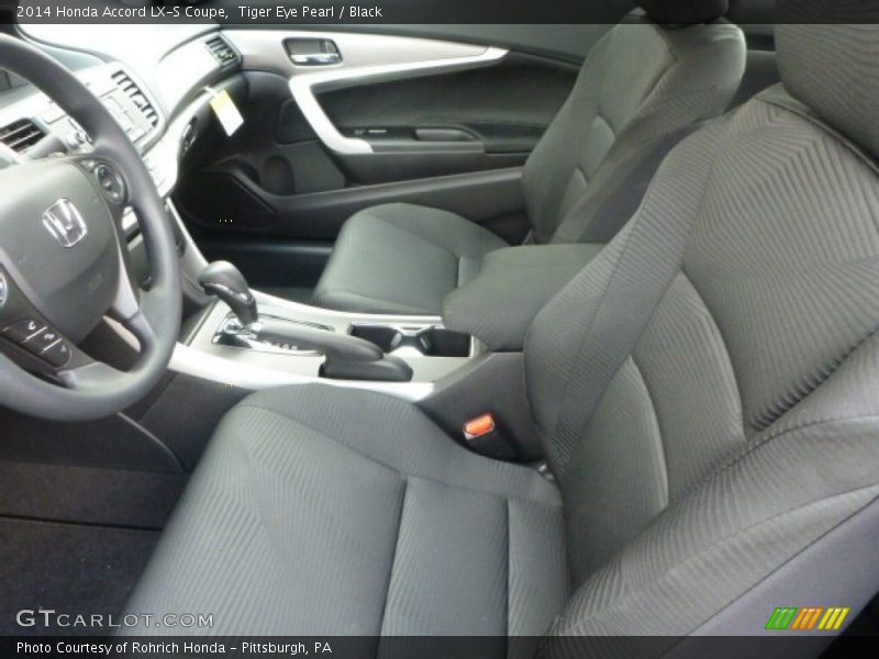 2014 Accord LX-S Coupe Black Interior