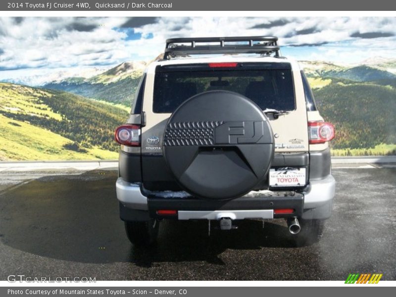 Quicksand / Dark Charcoal 2014 Toyota FJ Cruiser 4WD