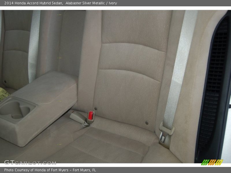 Alabaster Silver Metallic / Ivory 2014 Honda Accord Hybrid Sedan